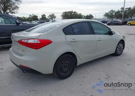 2014 Kia Forte Lx from USA, damaged, VIN KNAFK4A67E5193334